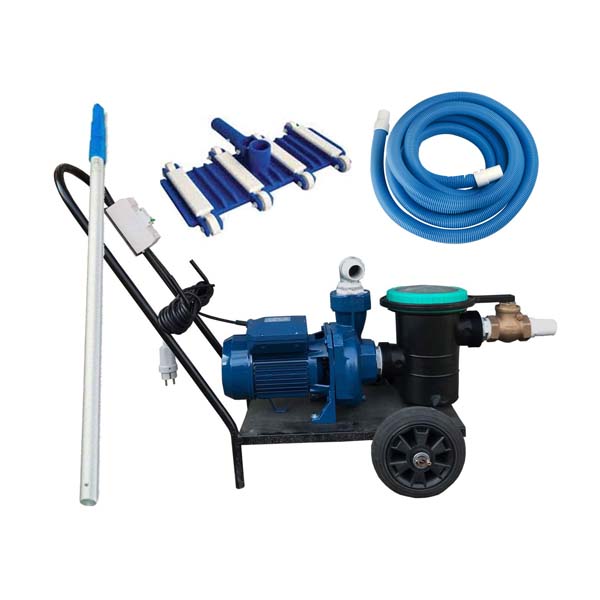 0201080035 گاري چرخدار جارو استخر - تصویر 1