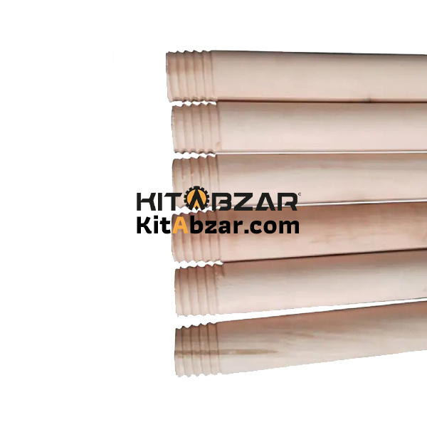 05010101 دسته شنكش و جارو چوبي روسي اعلا - تصویر 1