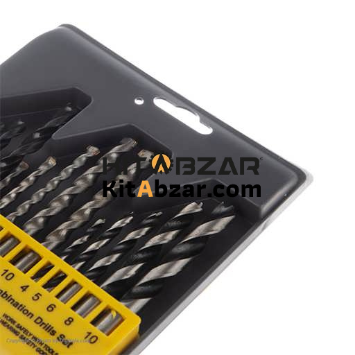 05040184 ست مته 16 عددي تركيبي چوب آهن ديوار - تصویر 1