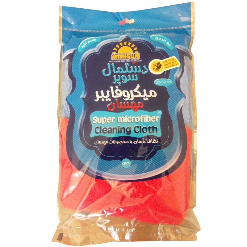 05110060 دستمال ميكروفايبر سوپر 2 عددي مهسان - تصویر 1