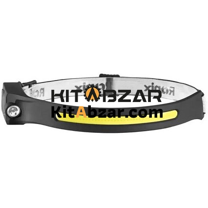 05120054 چراغ پيشاني دوكاره شارژي با حسگر حركتي رونيكس RH-4289 - تصویر 1