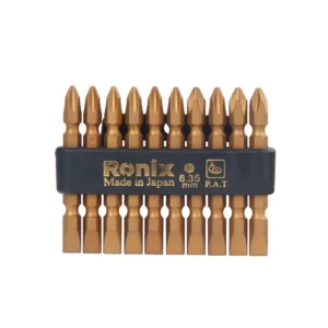 نوک پیچگوشتی +- تیتانیوم RH-5410 رونیکس